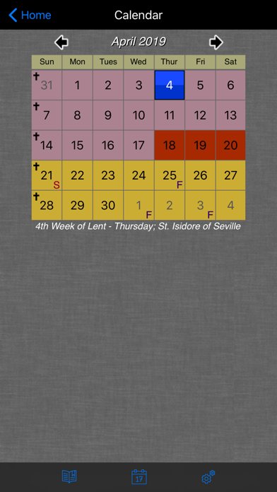 iMissal Catholic (Mass Reading, Calendar, Lectionary)