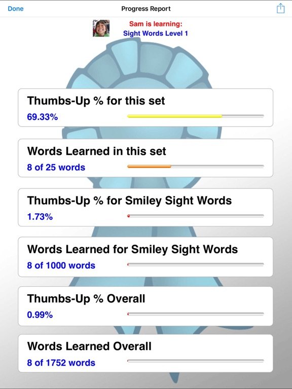 Smiley Sight Words
