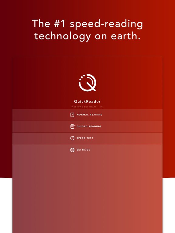QuickReader - eBook Reader with Speed Reading