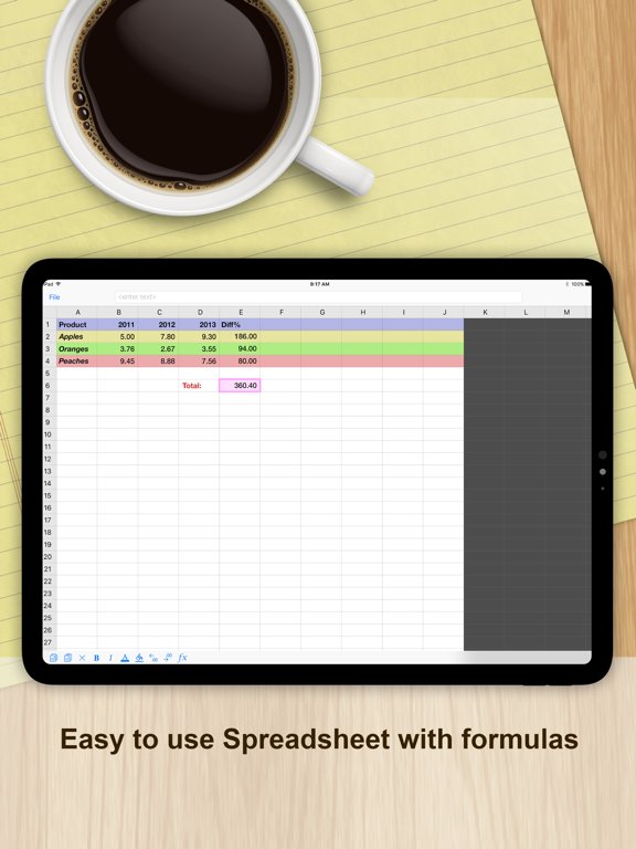 iSpreadsheet