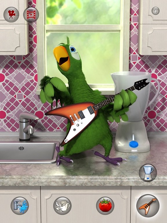 Talking Pierre the Parrot for iPad