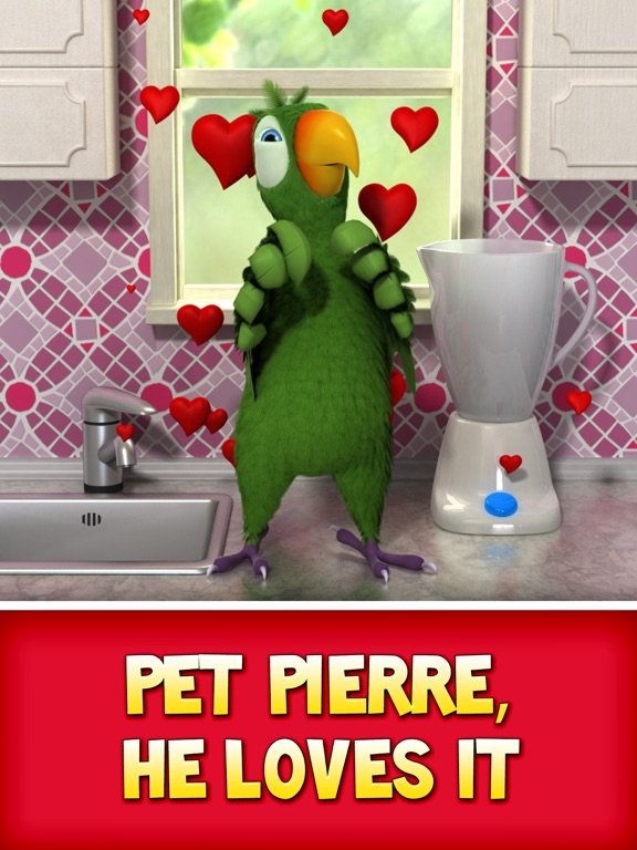 Talking Pierre the Parrot for iPad