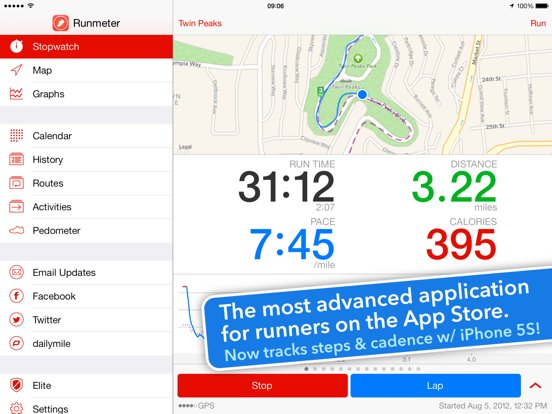 Runmeter GPS für Laufen, Radfahren, Walken und Mehr